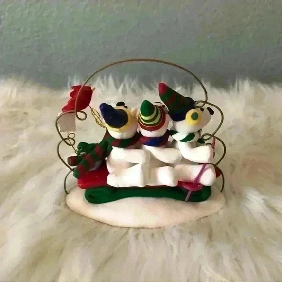 kirkland christmas polar bears cardinal christmas ornament - Picture 5 of 7